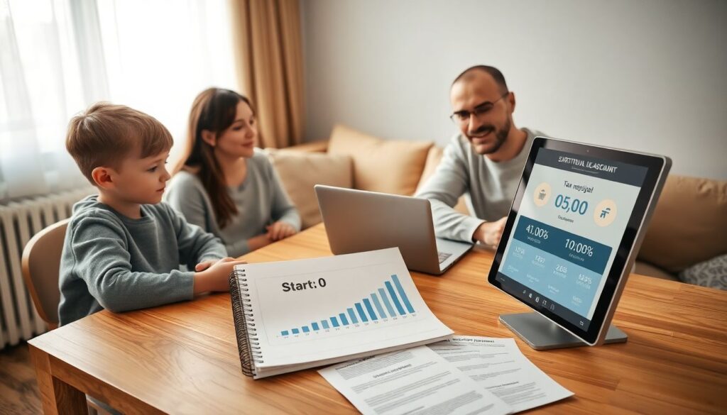 Финансовое планирование для семей с детьми: пособия, льготы и стратегии накоплений - иллюстрация