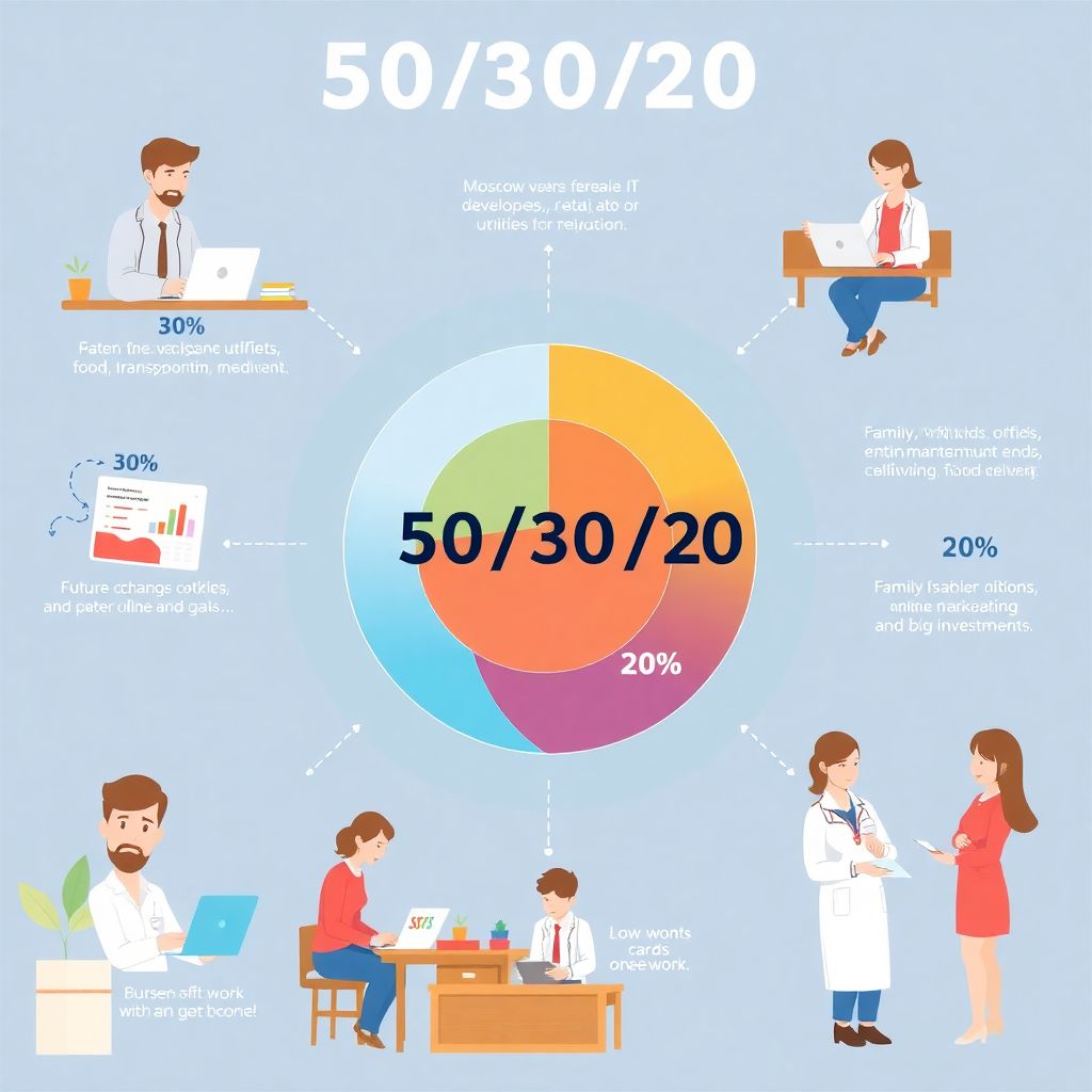 Личный финансовый план россиянина по правилу 50/30/20: как распределять доходы
