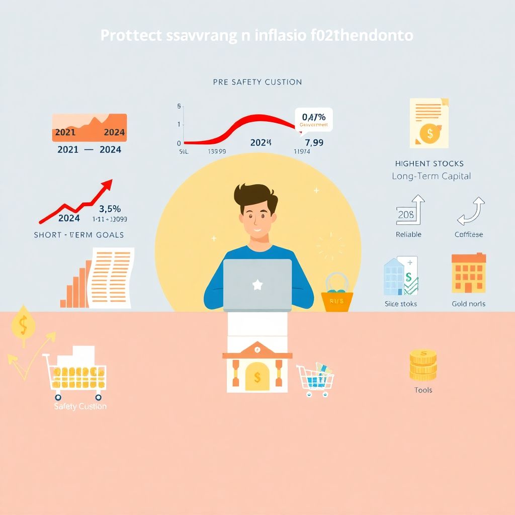 Как защитить сбережения от инфляции в текущих экономических условиях России